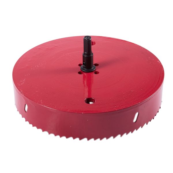 

new 180mm bi metal m42 hss hole saw cutter drill bit for aluminum iron pipe