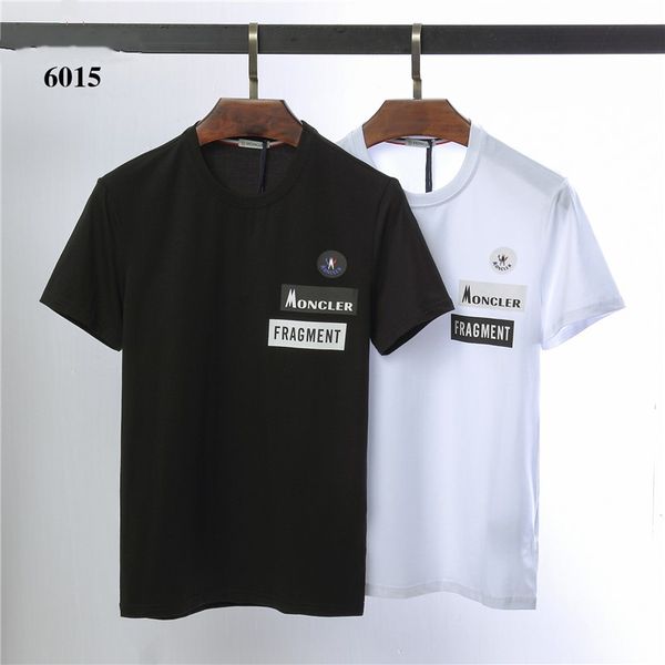 

Новый роскошный Mon Марка мужская футболка лето футболка британский французский с