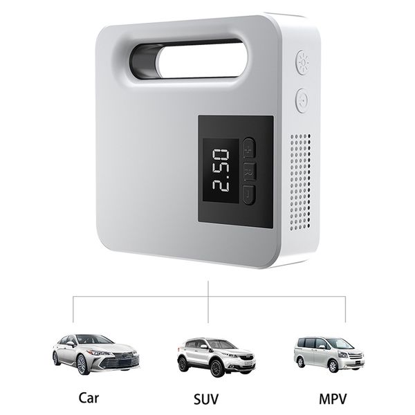 

car air compressor 12v electric car air pump large screen tire inflator auto tyre pumb high pressure tire inflator pump