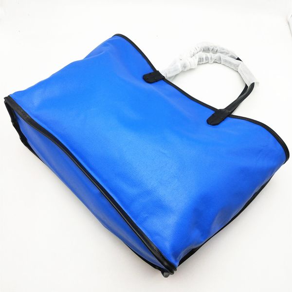Nuove borse da bagno di alta qualità da donna con borse da spiaggia borse da spiaggia in tela con finiture e manico in pelle vera