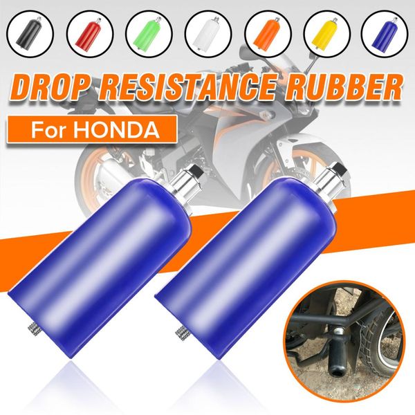

1pc motorcycle frame slider crash protector large displacement modified lengthened drop resistance rubber for