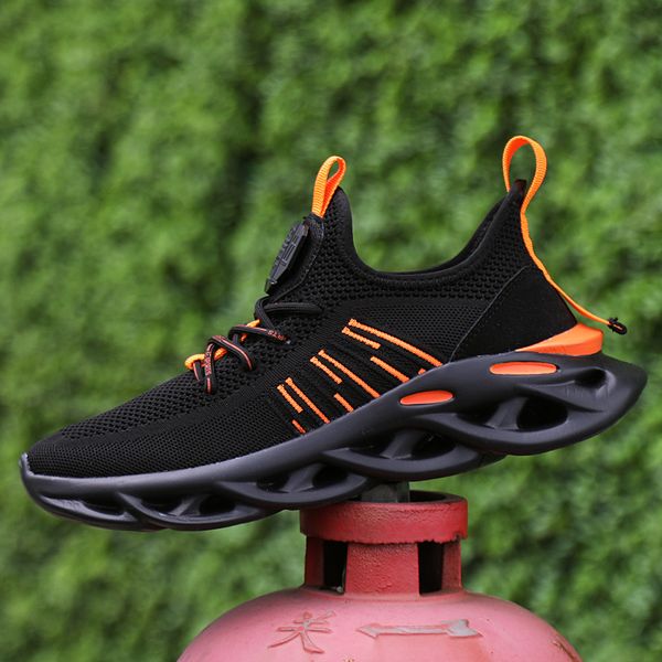 

2019 new fashion joker light for men sneakers comfortable breathable mesh casual shoes male soft brand tenis masculino, Black