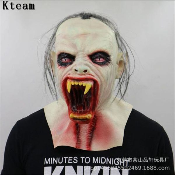 

новые горячие хэллоуин зомби маска реквизит злоба призрак хеджирование маска зомби реалистичные маскарад хэллоуин длинные волосы призрак стр