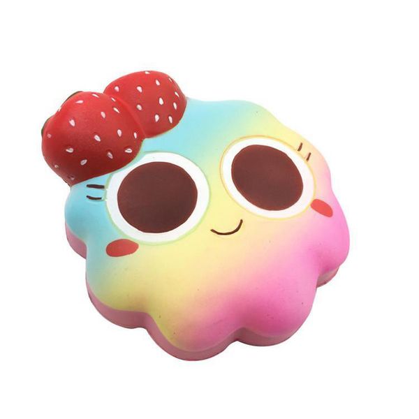 

мягкий цветочный торт высокого качества jumbo медленный рост мягкий негабаритный телефон сжимать игрушки подвеска анти-стресс малыш мультфил