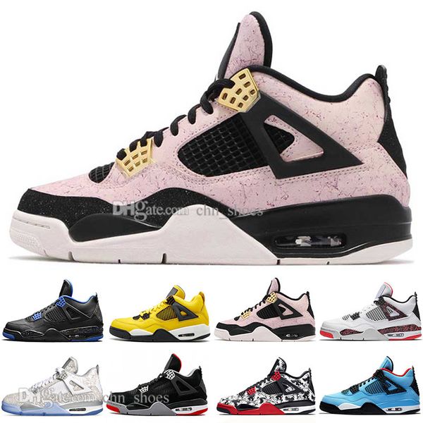 

bred 4 4s mens basketball shoes what the mushroom laser wings eminem pale citron women sports designer sneakers 5.5-13