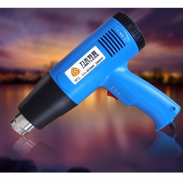 

air gun thermostat digital display car foil baking gun heat air blower
