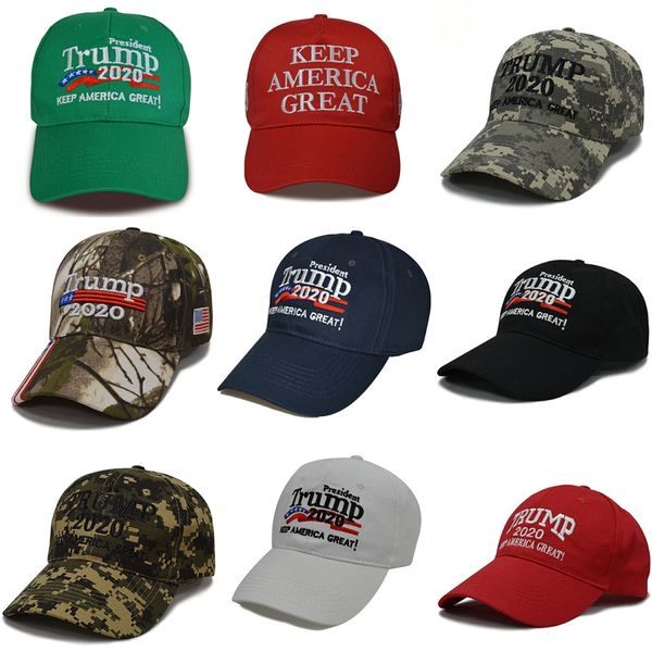 

2020american presidential president trump camouflage baseball cap trump2020 hat embroidery print baseball cap #306, Blue;gray