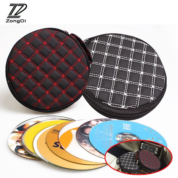 

zd 1pc car cd bag round 20 cd storage bag for ford focus 2 3 c4 c5 c3 opel astra h j g chevrolet cruze aveo accessories
