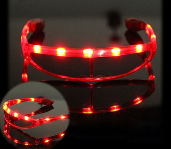 

led space flashing glasses led party glasses fashion birthday halloween party bar decorative supplier luminous eyewear