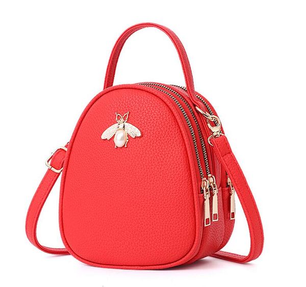 

designer crossbody bags women leather luxury handbags women bags designer tote shoulder bag lady handbag three zipper style/2