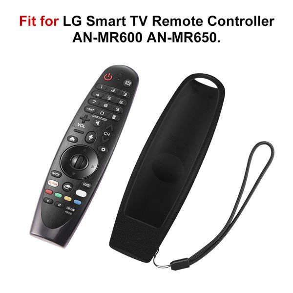 

для lg / samsung an-mr650 magic remote control корпуса sikai смарт oled tv защитный силиконовый охватывает ударопрочный washable