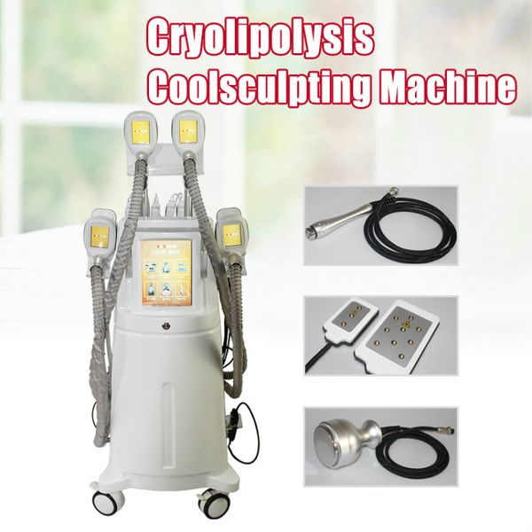 

new 4 handles cryo fat ing weight loss machine cryolipolysis fat cells removal cryo lipo slimming spa salon equipment