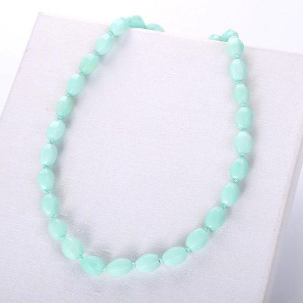 

natural original agate stone necklaces pendants purple pink rock crystal lapis lazuli opal aventurine jewelry knot rope necklace, Silver