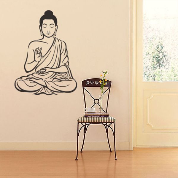

wall stickers hindu buddha buddhism decal sticker removable yoga home art