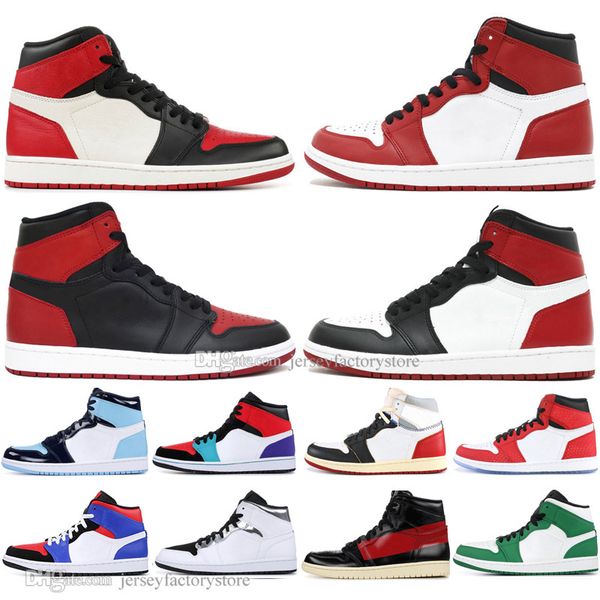 

new 1 og banned bred toe spider-man unc 1s 3 mens basketball shoes no for resale chicago royal blue men sports designer sneakers