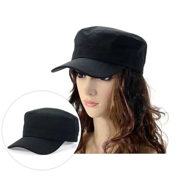

summer hat мужчины женщины вс затенения на открытом воздухе отдых hat 2018 unisex baseball привязок назад регулируемые военные шлемы, Blue;gray
