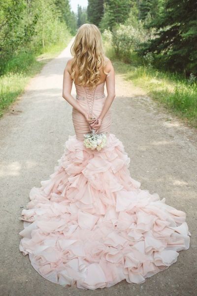 

2019 elegant sweetheart mermaid wedding dress vestido de novia pleats tiered organza wedding gowns bridal dresses robe de mariee, White