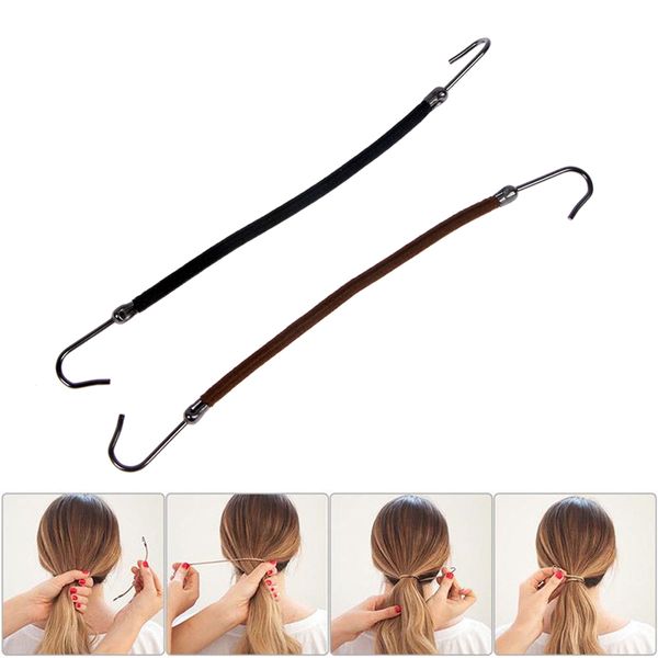 2019 New Elastic Clips Bows Hair Accessories Girls Bands Gum With