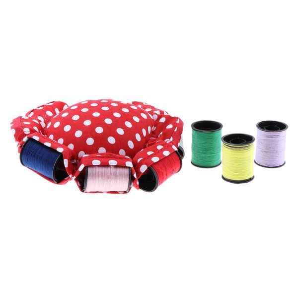 

flower design pin cushion pincushion sewing tool, Black
