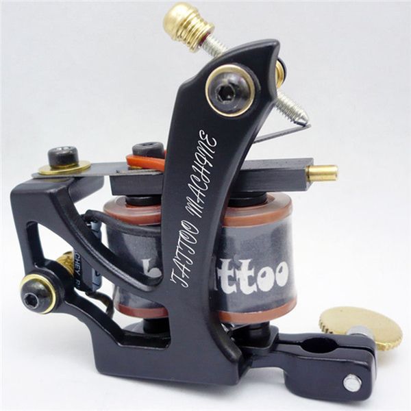 

tattoo machine professional handmade tattoo machine wholesale 10 wrap coils for liner shader tm-7221