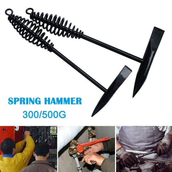 

spring handle chipping hammer welding slag remover carbon steel tool cleaning qjs shop