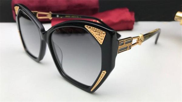 

new fashion selling women designer sunglasses cat eye frame popular generous and oversize style 0410 uv400 protection eyewear, White;black
