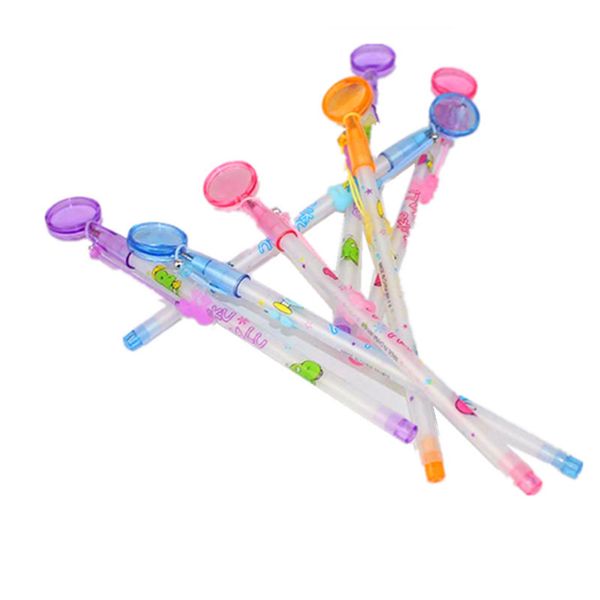 

24pcs kids happy birthday party favor cute magnifier ball pen return gift party souvenir back to school gift