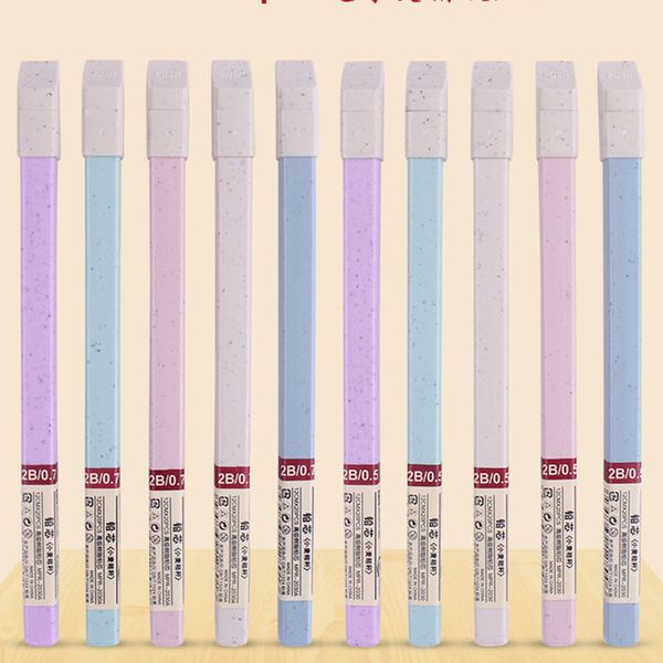 

automatic pencil 2b lead a refill 0.5 mm / 0.7 mm automatic pencil lead for mechanical 10pcs, Blue;orange