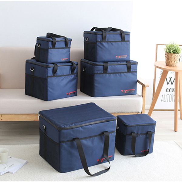 

10l-37l waterproof lunch cooler bag ice pack insulated pouch tote thermal case cold fresh picnic insulation shoulder bag