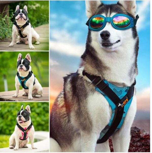 

wholesales 2019 front range reflective dog harness pet design nylon large dog harness