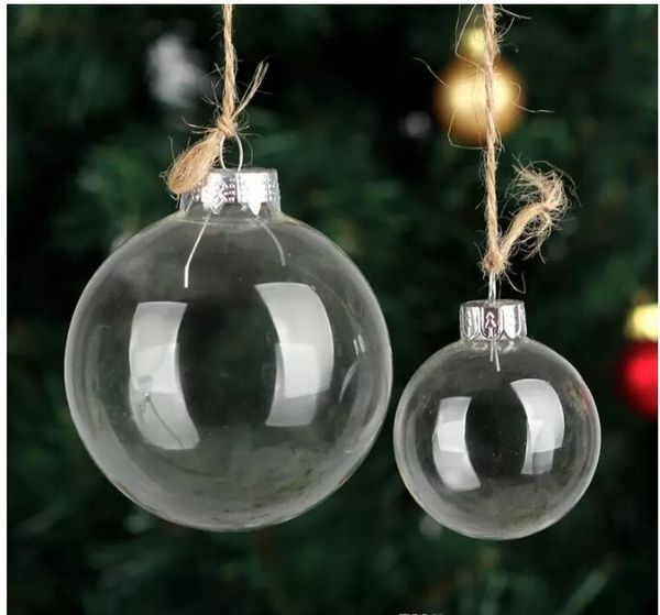 Christmas Tree Glass Balls Ornament Christmas Decoration 80mm