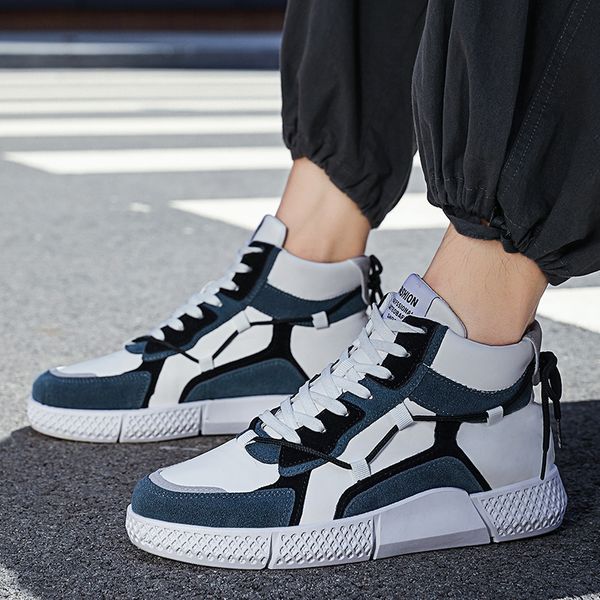 

2020 fashion men casual shoes sport chunky forces one canvas sneakers ski-hi nyfw trainers men triple s outdoor trainers, Black