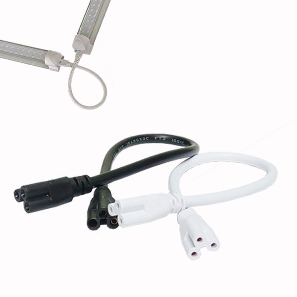 

t5/t8 9ft 3m led lamp connecting wire , led integrated tube cable linkable cords for led tube holder socket fittings with cables