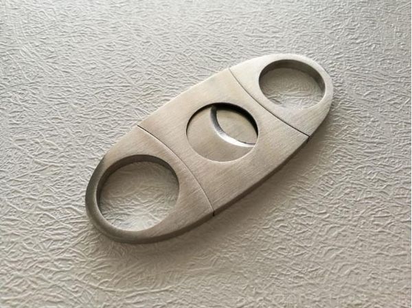 

cigar cutter новых нержавеющей стали металл классического cigar cutter гильотина с подарочной коробкой рождественских сигар ножницы подарки