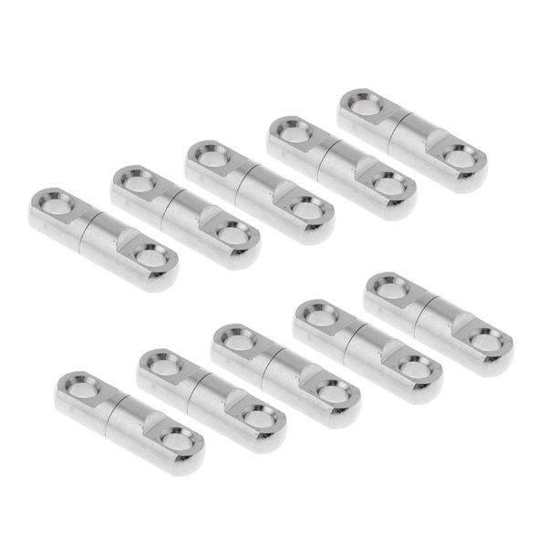 

10pcs heavy duty swivels copper alloy fishing swivels connector copper alloy