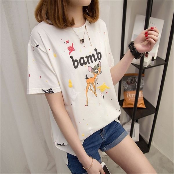 

2019 summer ief love clothing clothes love clothes girl next door women's dress tang t lion wind flower fat, White