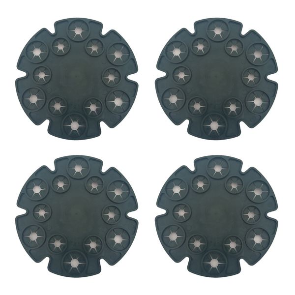 

4xbamboo cane holder plastic plant cane support caps for plants sweet peas beans