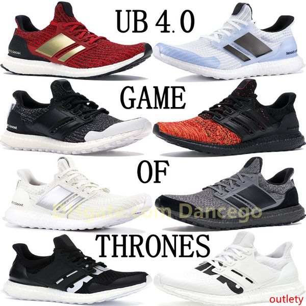 

ultra ub 4.0 x game of thrones men women running shoes triple white black multi-color womens mens designer sneakers undftd trainers