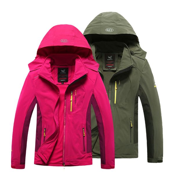

new style waterproof spandex raincoat jacket men's women's couple's outdoor coat
