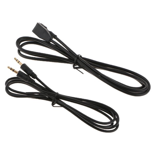 

audio female aux in input interface adapter cable 3.5mm for bmw e46 mp3