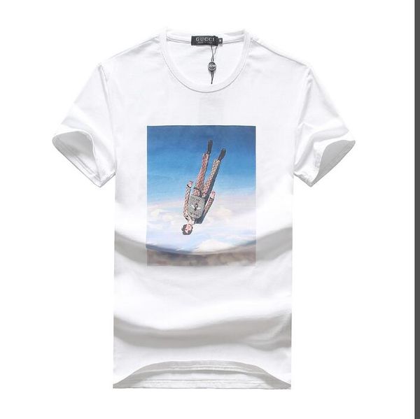 

2020 brand new mens italy designer short sleeves men shirt t shirts round collar t shirt for mens luxury tshirt men cotton short sleeve, White;black