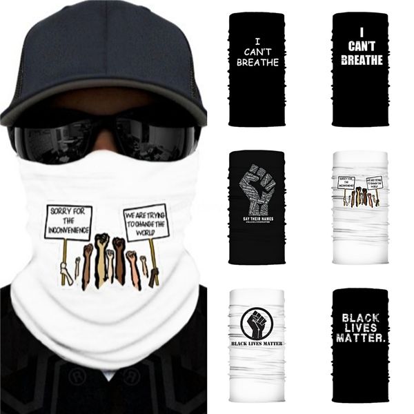 

i cant breatheoutdoor women men sports bandana scarves headwear face mask riding camping cycling headscarves tube wristband headband #qa398, Blue;black