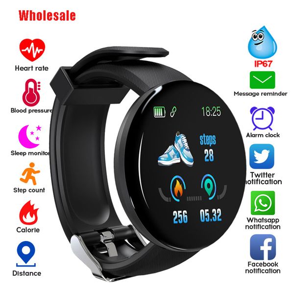 

Оптовая давления 2019 Bluetooth Смарт Часы Мужчины Кровь Круглый SmartWatch Женщины Часы водонепроницаемые спортивные Tracker WhatsApp для Android Ios