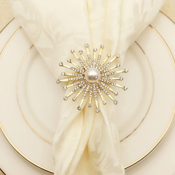 

10pcs/lot luxury high-grade gold bird napkin ring, model club villa l restaurant dining restaurant decorated buckle