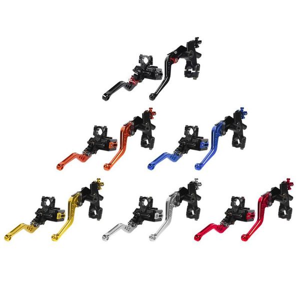 

2pcs brake clutch pump handlebars motorbike hydraulic master cylinder accessories 1-6 gear adjusting brake distance