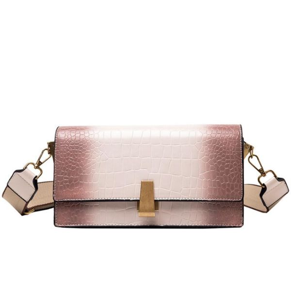 

bolsos mujer кожа сумка аллигатор сумки на ремне