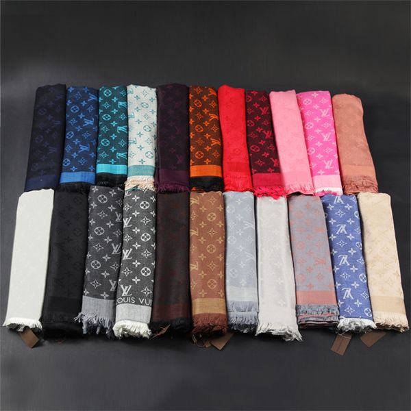 

Фирменный дизайнерский шарф класса люкс из шерстяной и окрашенной хлопчатобумаж
