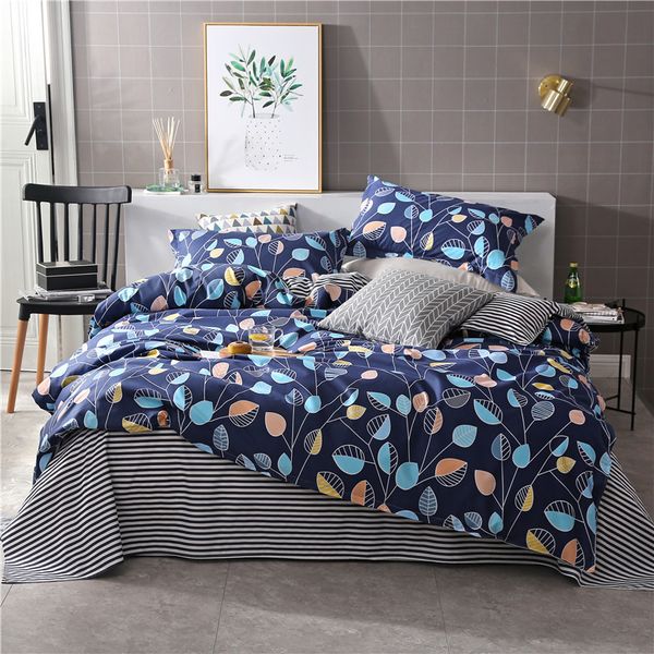 

1 pcs duvet cover printing single double size quilt cover skin care cotton bedclothes 160x210cm/180x220cm/200x230cm size