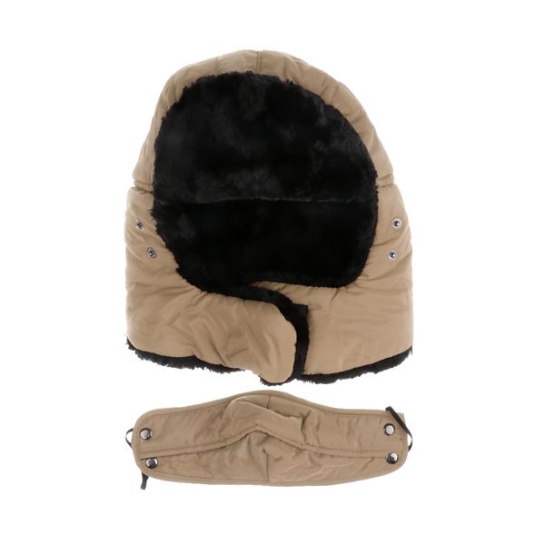 

warmer earflap mask russian style trapper trooper winter snow ski hat cap
