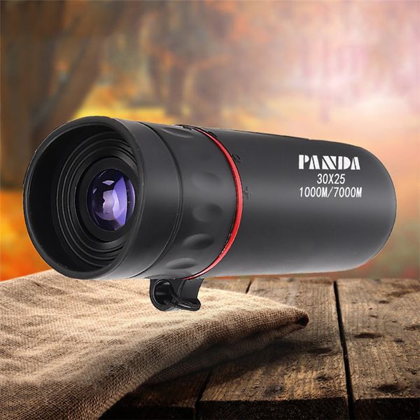 

hd 30x25 monocular telescope binoculars zooming focus green film optical hunting tourism scope outdoor camping tool